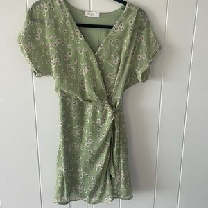 All in favor wrap dress